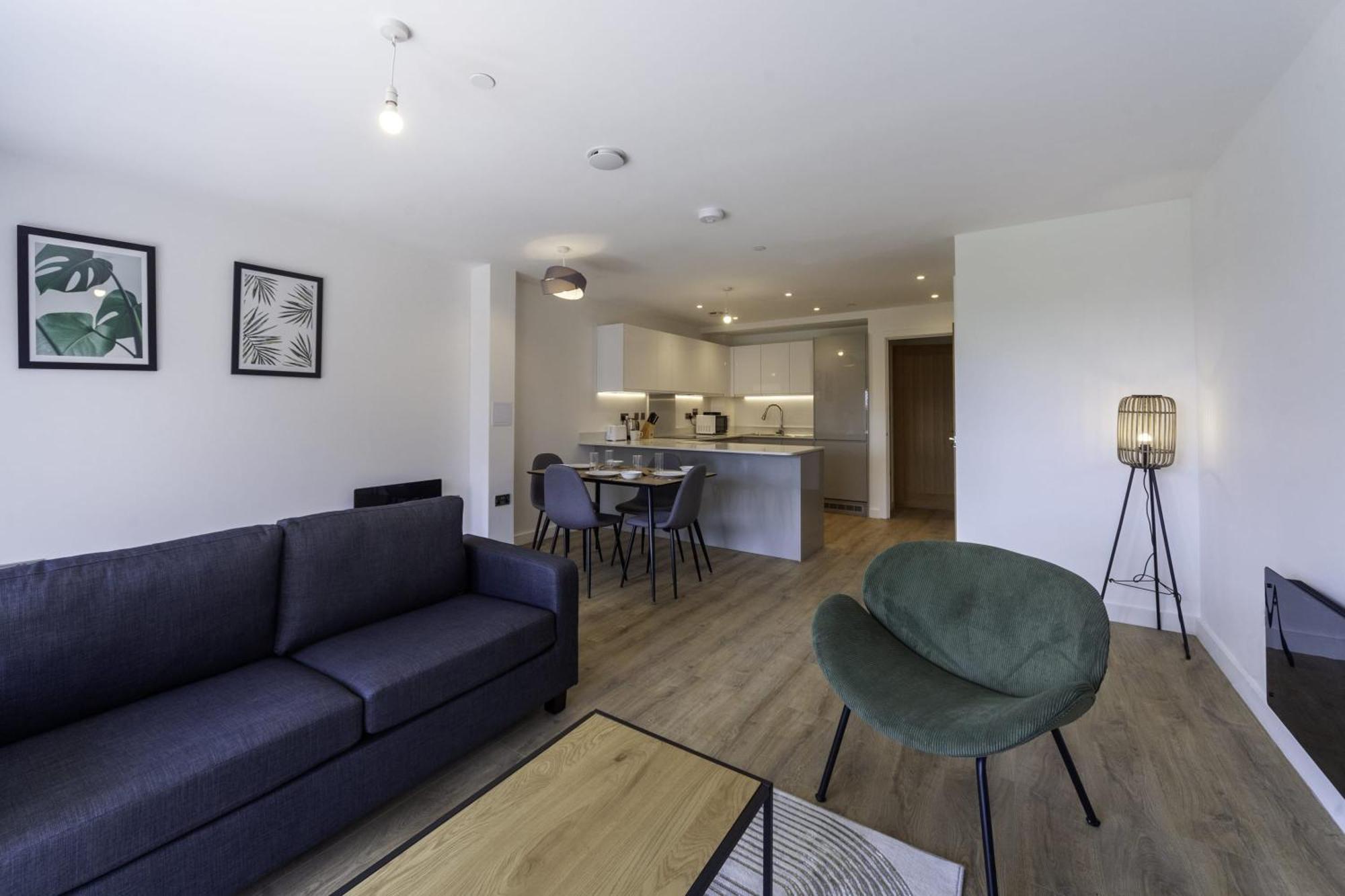 Lovely 2 Bedroom Apartment In Central Ashford Ashford  Eksteriør bilde